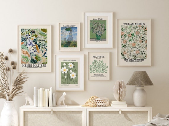 MATISSE litgraphies EAUX FORTESギャラリーポスター henri-matisse-vintage-1986-