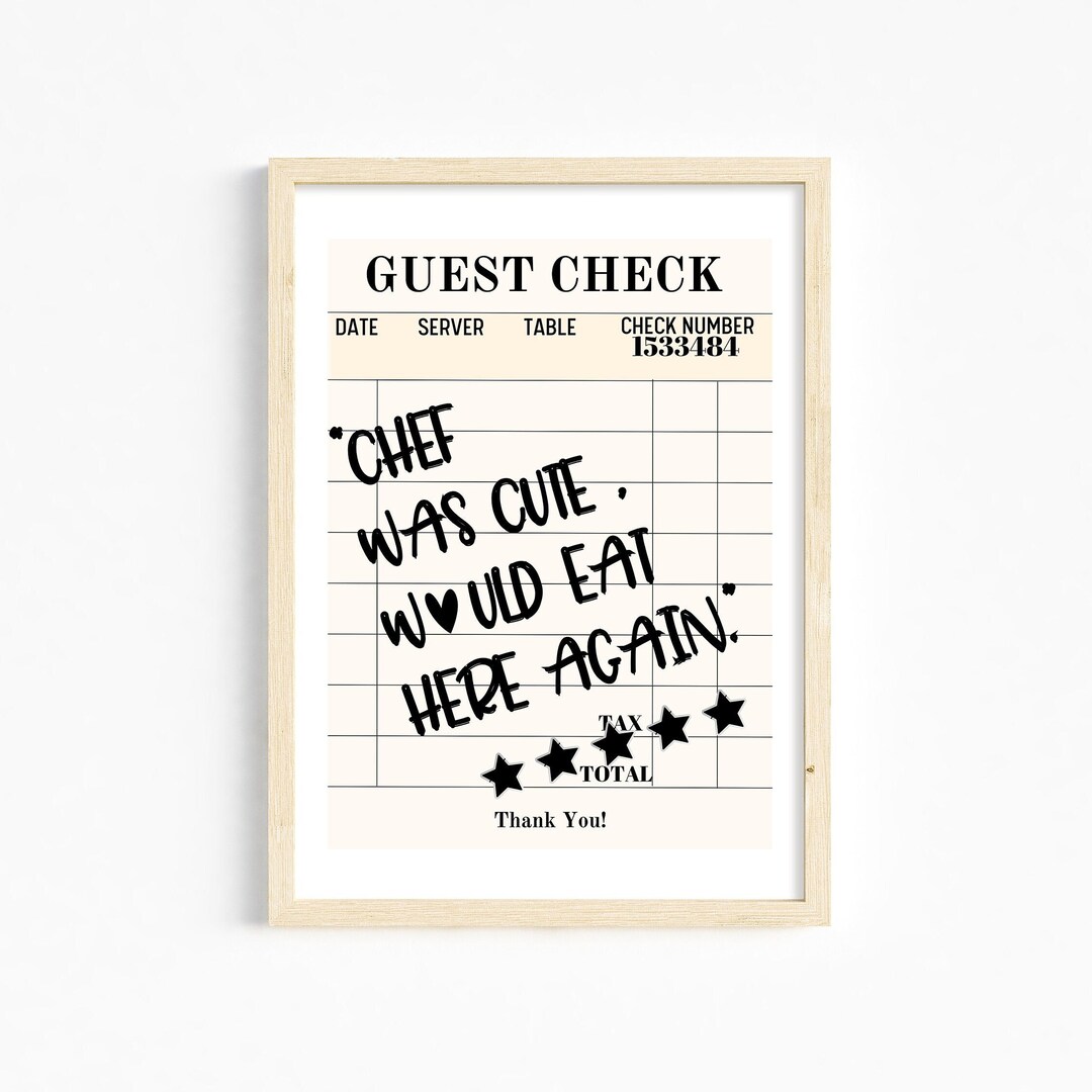 Aesthetic Kitchen Decor, Cute Cooking Art Kitchen, Trendy Wall Art