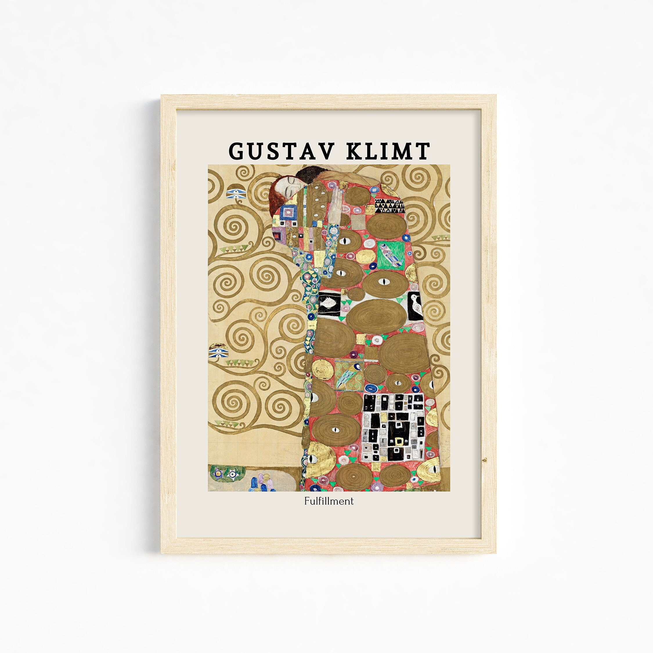 Gustav Klimt Set of 6, Klimt Print Bundle, French Country