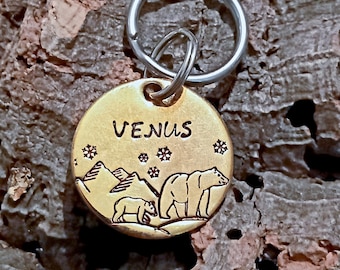 Médaille identité chien "Venus"