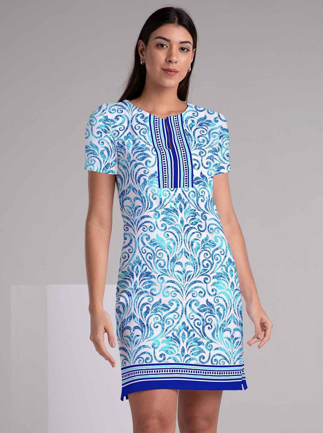 cotton elastane dresses Women's Cotton Dresses