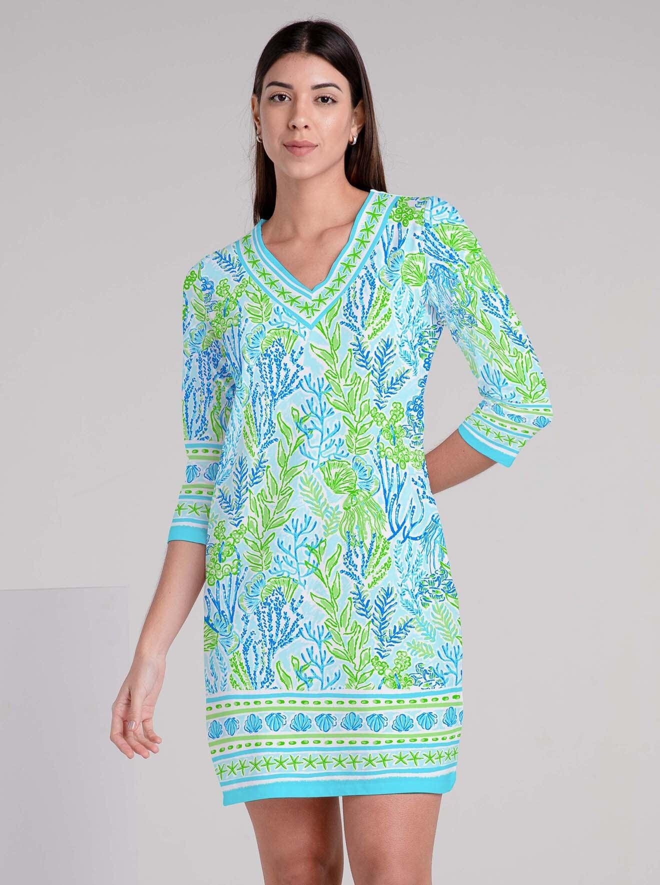 Deep Sea Green Dress - Etsy