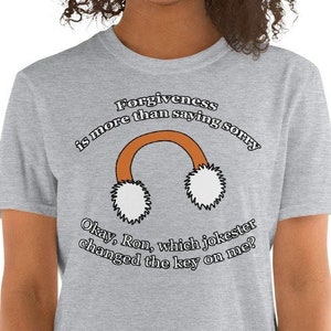 Spersonalizowane wybaczenie to coś więcej niż przepraszanie Samantha James Just Friends Retro Graphic Koszulka z krótkim rękawem unisex