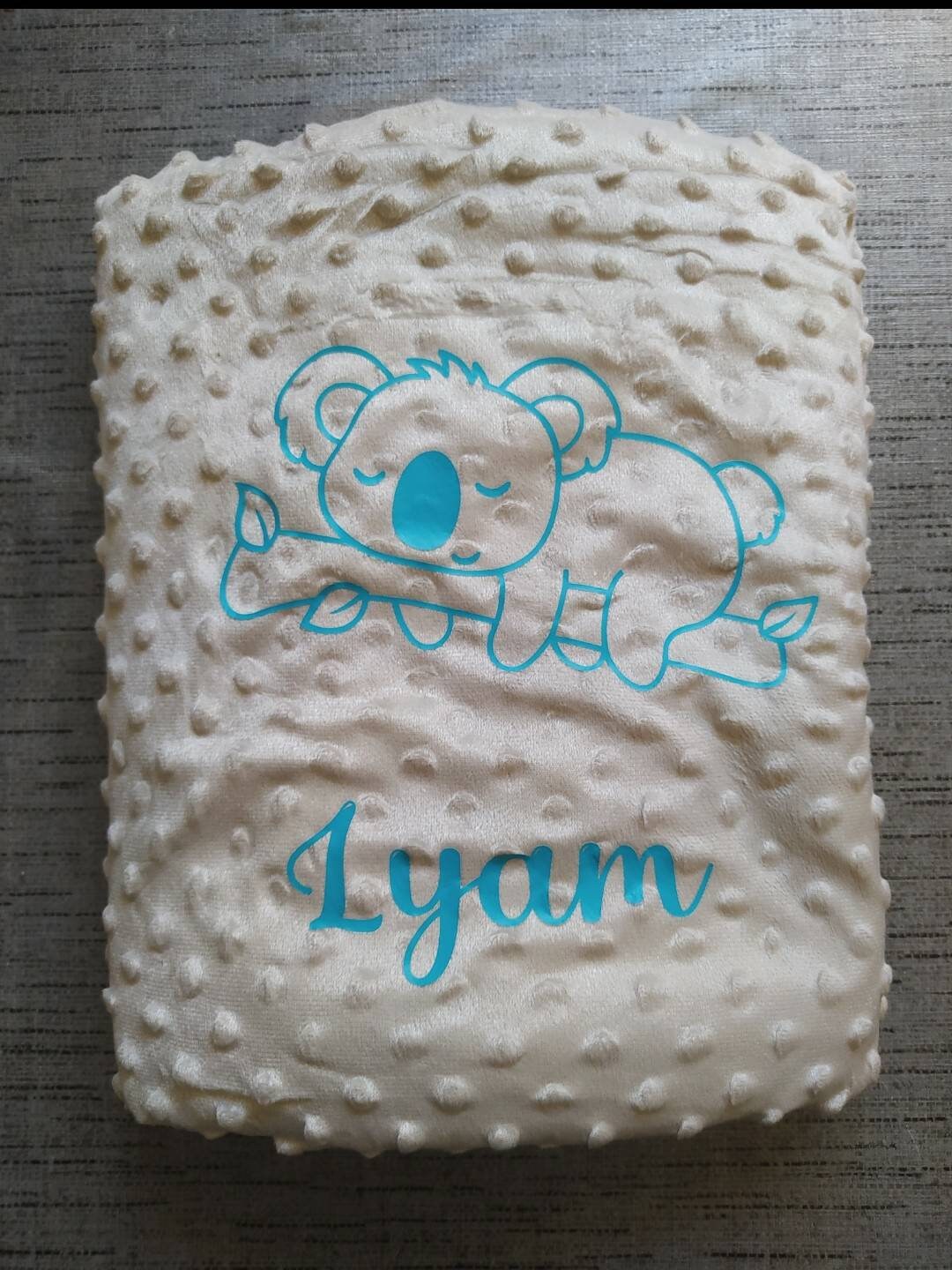 Couverture Minky Personnalisé Bébé