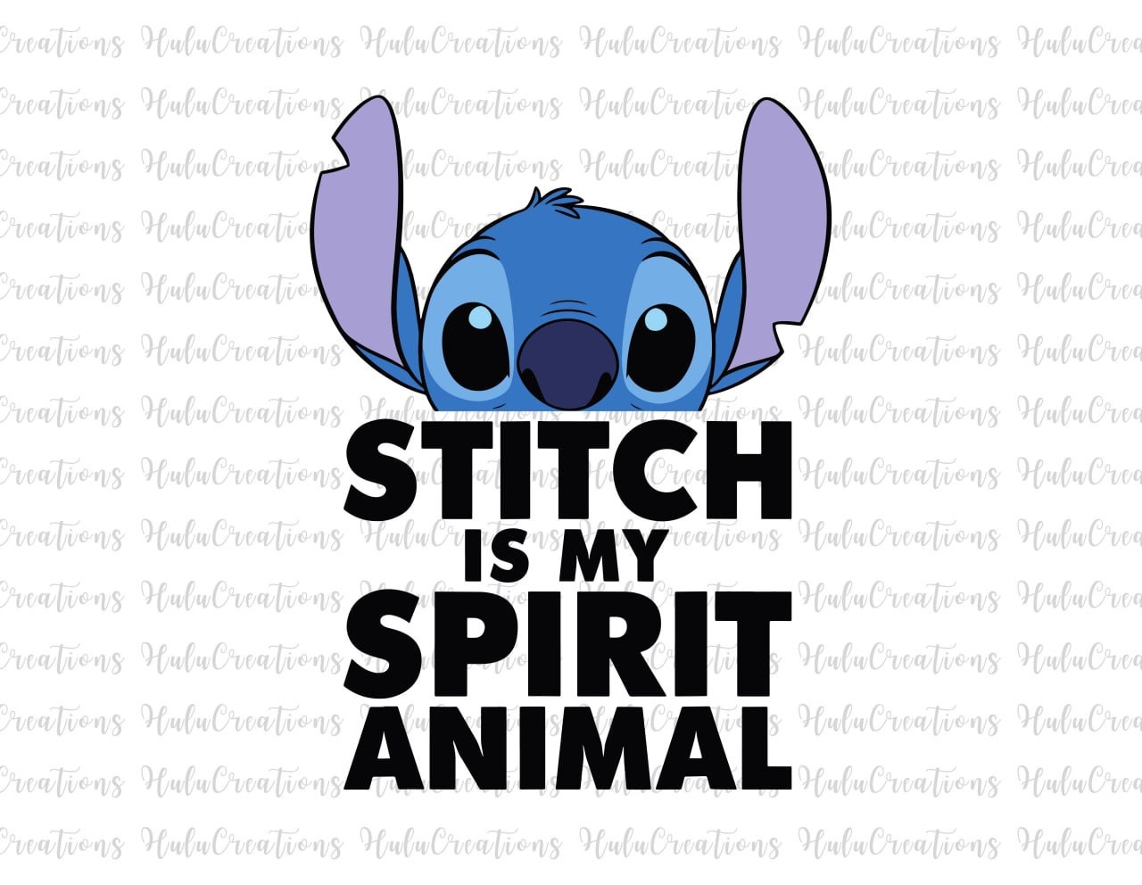 Stitch Spirit Animal - Etsy UK