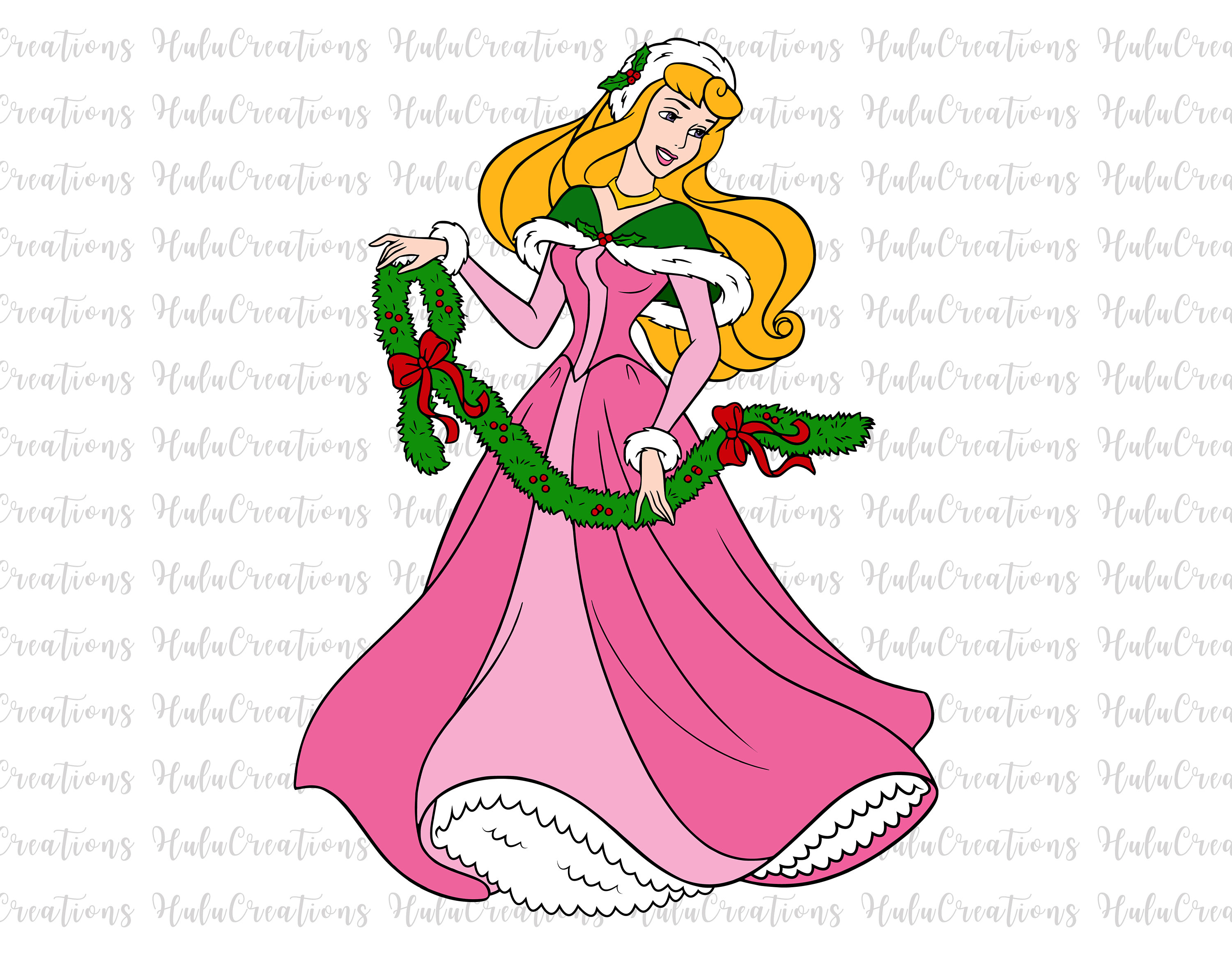 Disney Princess Christmas Characters