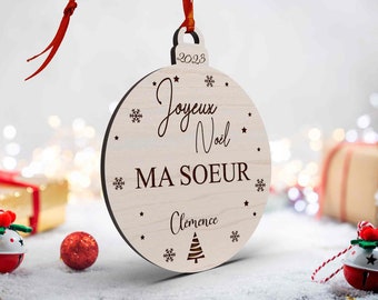 Boules de Noël Artisanales Personnalisables, Souvenirs sur Mesure pour votre Sapin