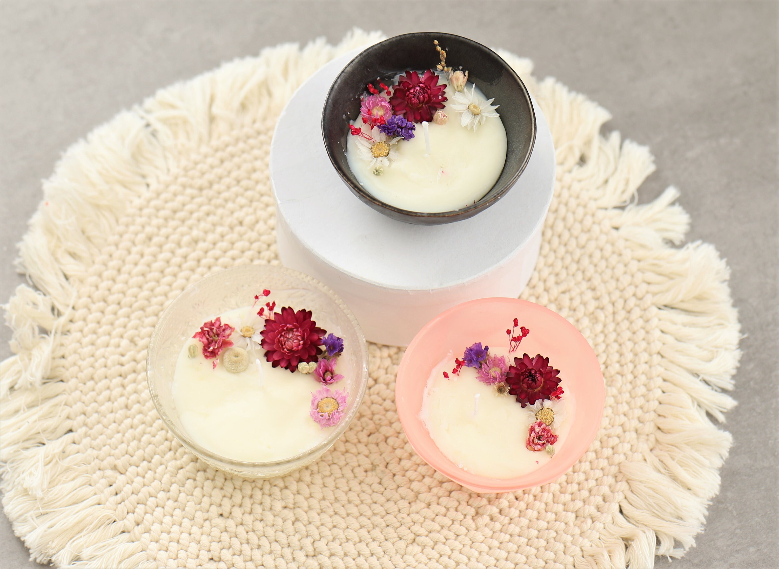 Bougies Florales, Parfumés .