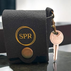 Porta Zippo fatto a mano/Porta accendino Zippo/Porta Zippo con passante per cintura/Custodia Zippo in pelle scamosciata