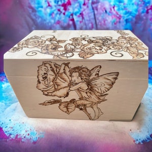 Large Custom Designed Memories of Mummy/Daddy keepsake/Bereavement Memory/Keepsake Box