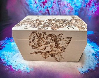 Large Custom Designed Memories of Mummy/Daddy keepsake/Bereavement Memory/Keepsake Box