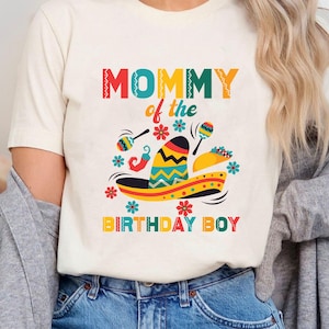 Personalized Family Fiesta Birthday Shirt, Mexican Birthday Shirts, Cinco De Mayo Birthday Shirts, Kids Fiesta Birthday Party Shirts