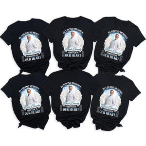 Personalized In Loving Memory Shirt, Memorial Photo Shirt, Custom Funeral Photo Shirt, Funeral & Remembrance T-Shirt Custom Last Photo Shırt