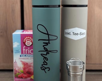 Termo personalizado, botella aislante, botella para beber, regalo