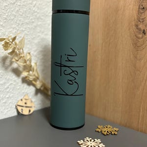 personalized thermos flask insulated bottle drinking bottle gift