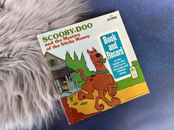 1977 Scooby Doo Book & Record