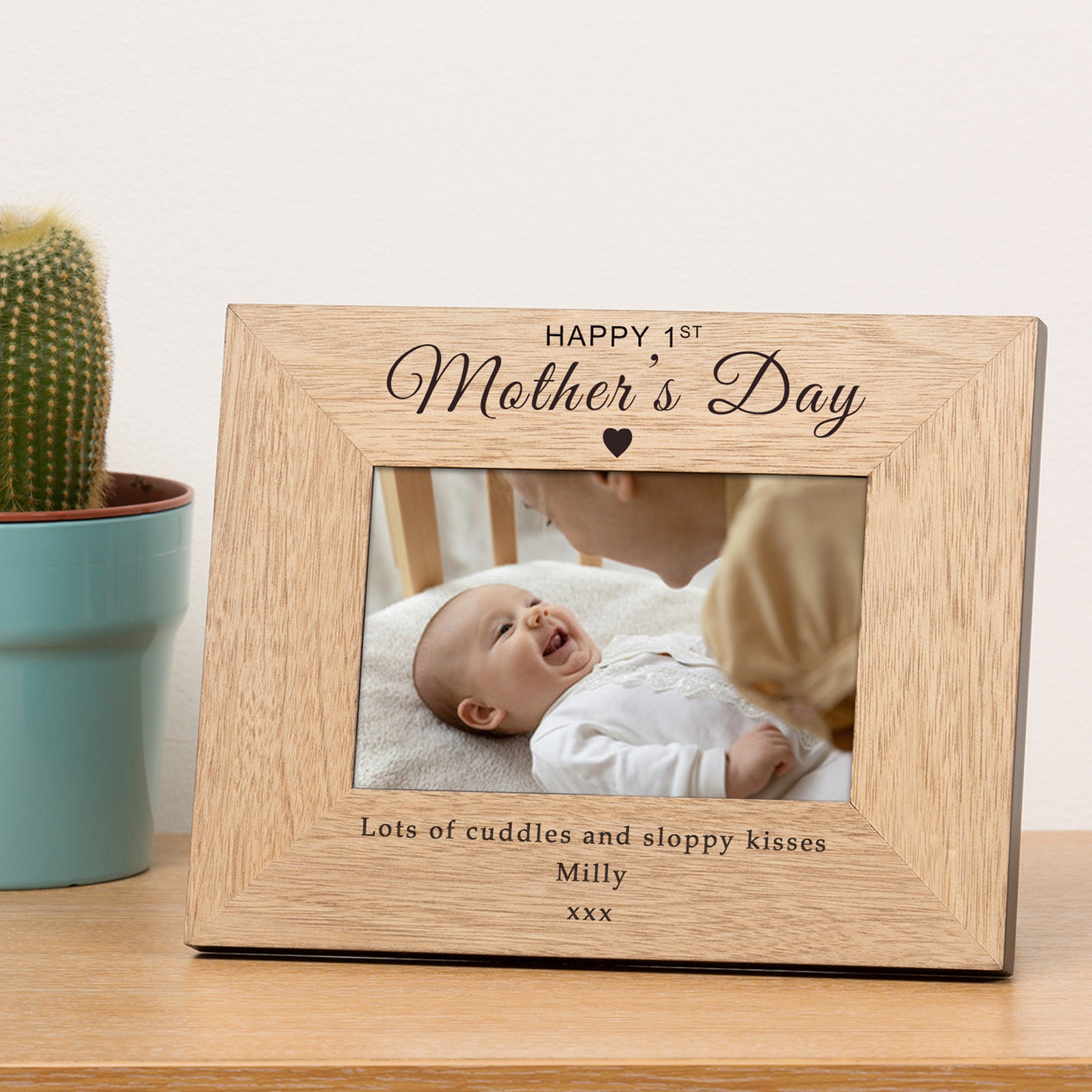 2021年HAPPY WOOD DAY フォトカードセット Happy 1st Mothers Day 6 X 4