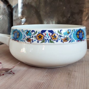 Ragout terrine with handle casserole dish fondue series IZMIR by Villeroy Boch 1973 design by Christine Reuter 80s TOP condition