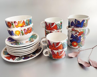 Vintage series ACAPULCO by Villeroy Boch 1973 Design by Christine Reuter 70s