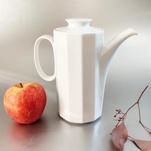 Rosenthal Studio Line Facets Porcelain White to choose from Tapio Wirkkala Polygon Series mid century 1970 Coffee Tea Pot Sugar Espresso