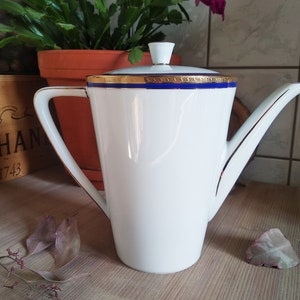 Retro pot teapot coffee pot conical Royal Porcelain Tettau