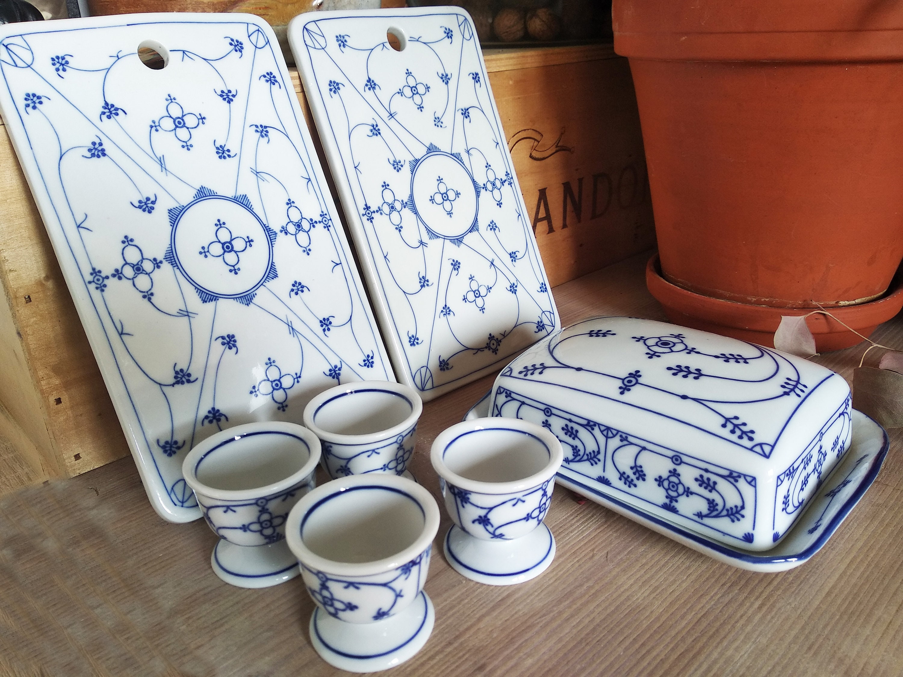 ＫＶドイツ＊ＳＴＷババリア/バイエルン陶器＊鹿狩りキャビネット皿＊約２９．５ｃｍ ドイツ/ ババリア/ ヨハン・アビランド( antique Bavaria