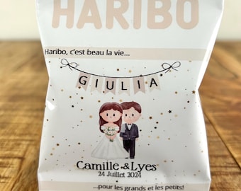 Sachet haribo personnalisé