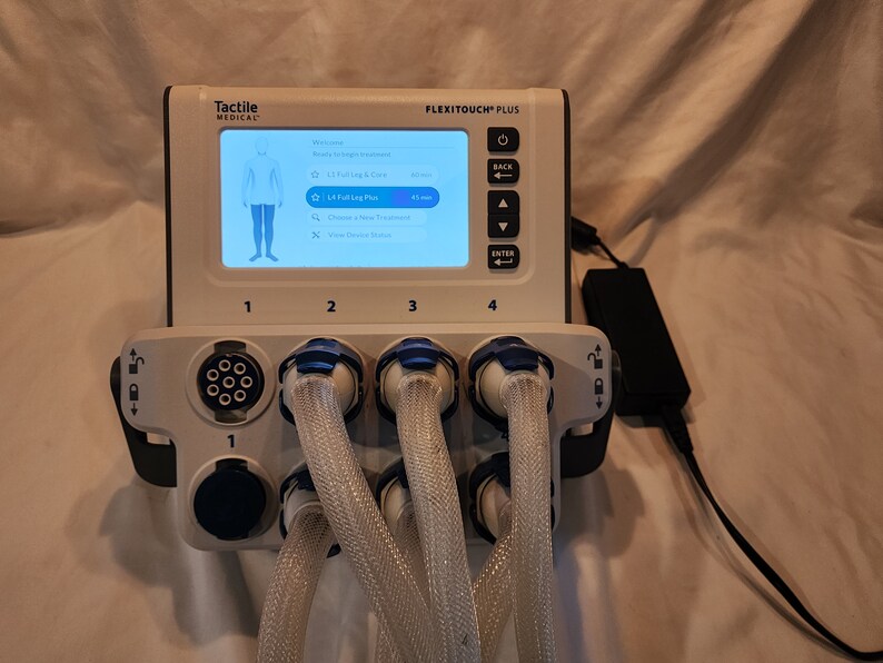 Tactile Medical Flexitouch Plus W/ Full Leg Short Compression Etsy