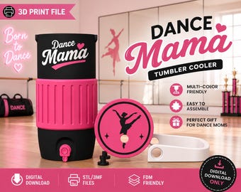 Dance Mama Becherkühler STL