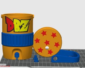 Anime Energie Tumbler-Kühler STL