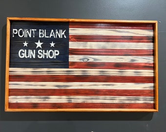 Custom Wooden American Flag | Configure Your Own Unique Flag! | No Upcharge For Customization!