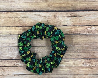 Lucky Shamrock Scrunchie