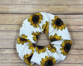 Sunflower Scrunchie