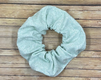 Blauer Hasen-Scrunchie