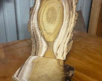 Live edge shelf