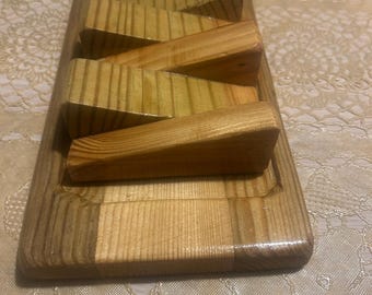 Drip dry soap dish with pan