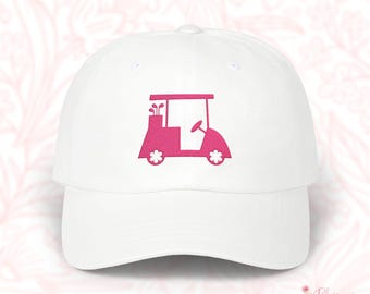 Cappello da golf da donna carino, regalo per la mamma golfista, regalo per la figlia golfista, cappello da golf da principessa passeggero
