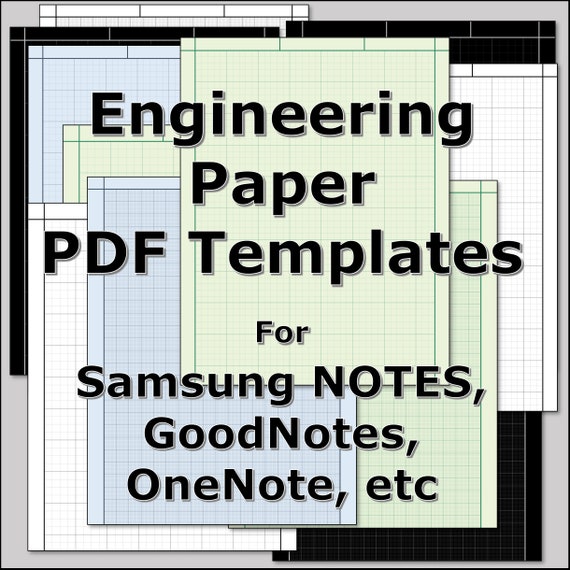 Engineering Paper Template PDF for Samsung Note Goodnotes Etsy Australia Engineering Paper Template PDF for Samsung Note Goodnotes Etsy Australia