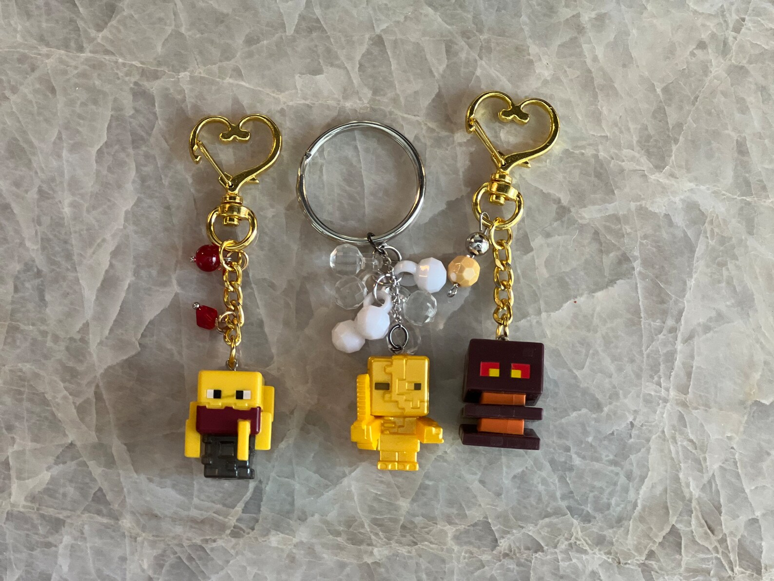 Minecraft Keychains Etsy