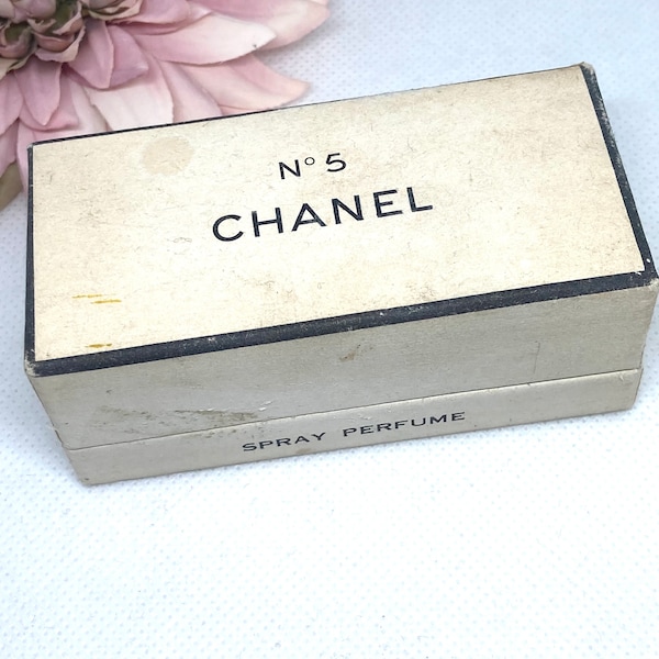 Vintage Chanel No5 spray perfume empty