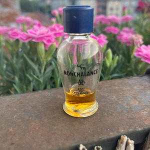 Vintage miniature  Nonchalance woman Eau de cologne