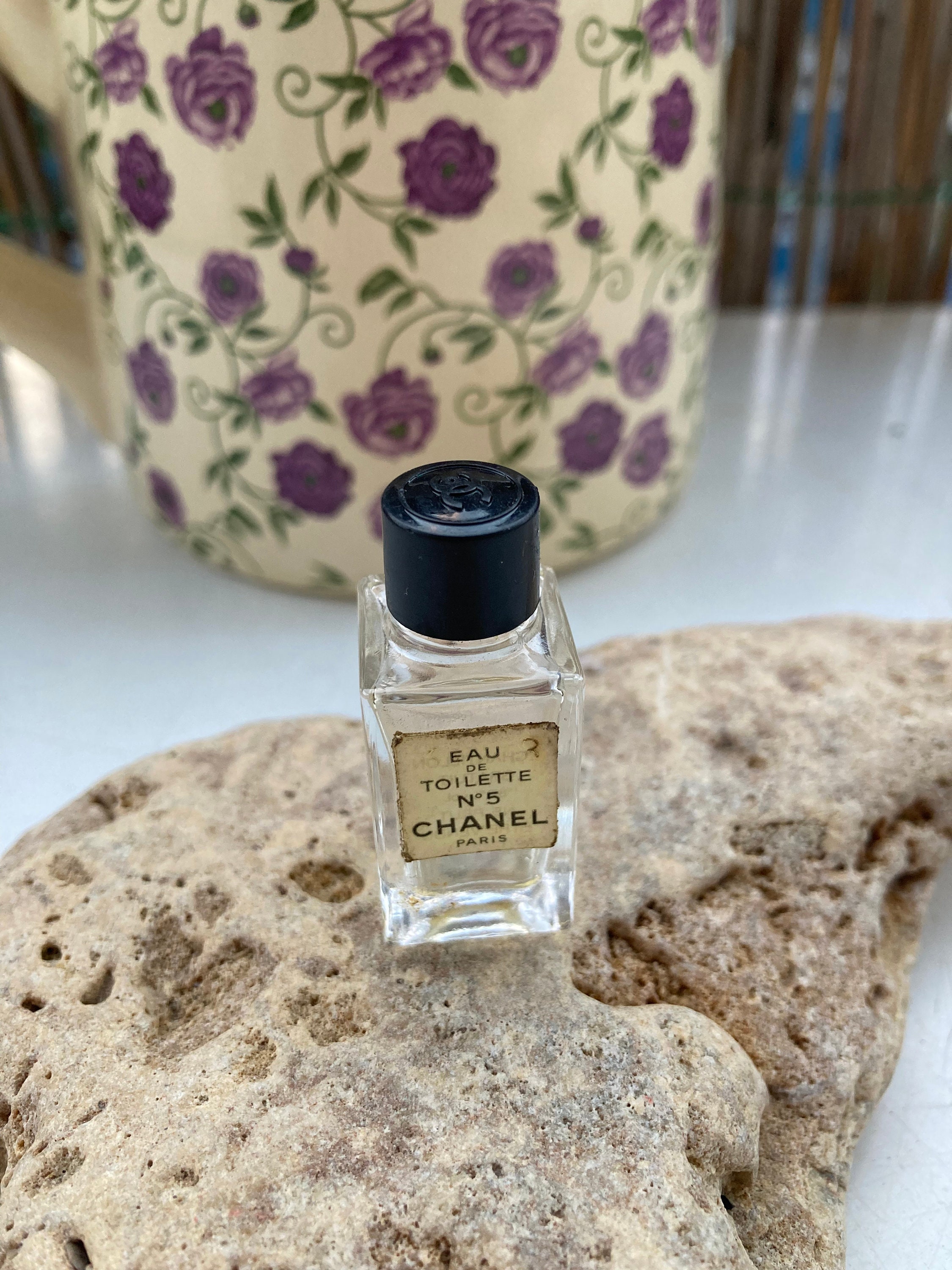 Vintage Chanel No 5 Miniature Perfume Bottle - Etsy