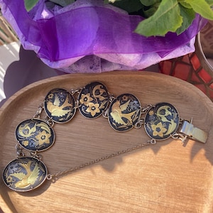bracelet damas floral tendance vintage