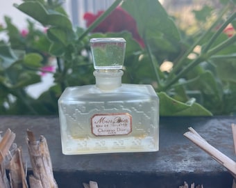 French Vintage Miss Dior Perfume Bottle 50 Ml Made in France in