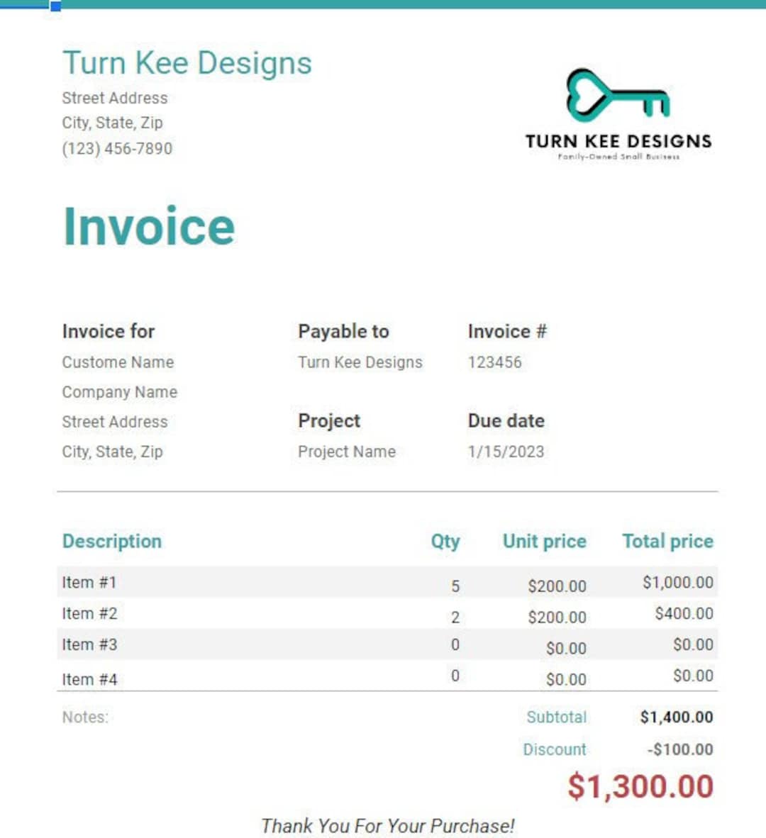 Invoice Template Google Sheets Invoice Template Editable Invoice