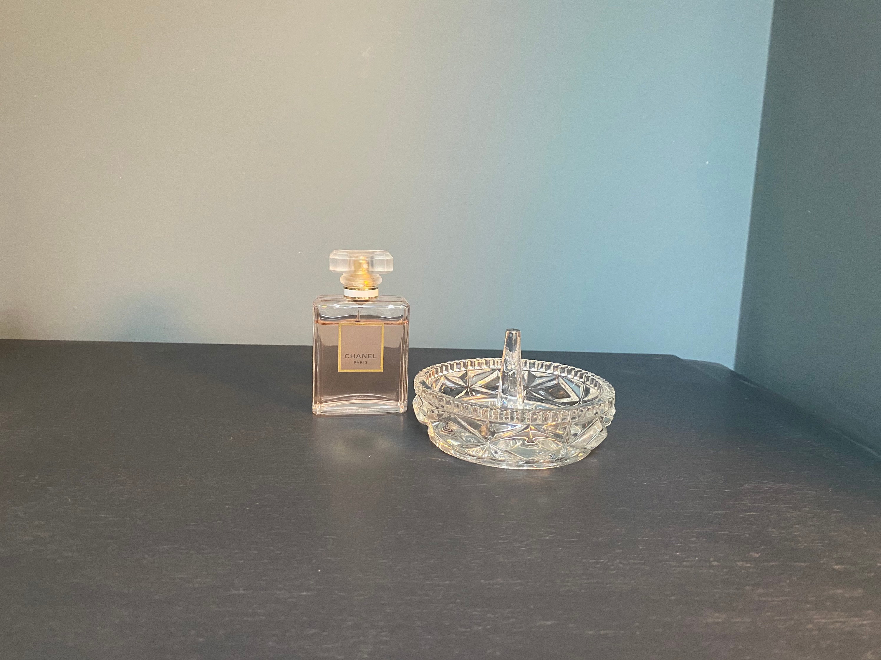 Vintage Art Deco Dressing Table Accessory Ring Dish Trinket Dish. Width