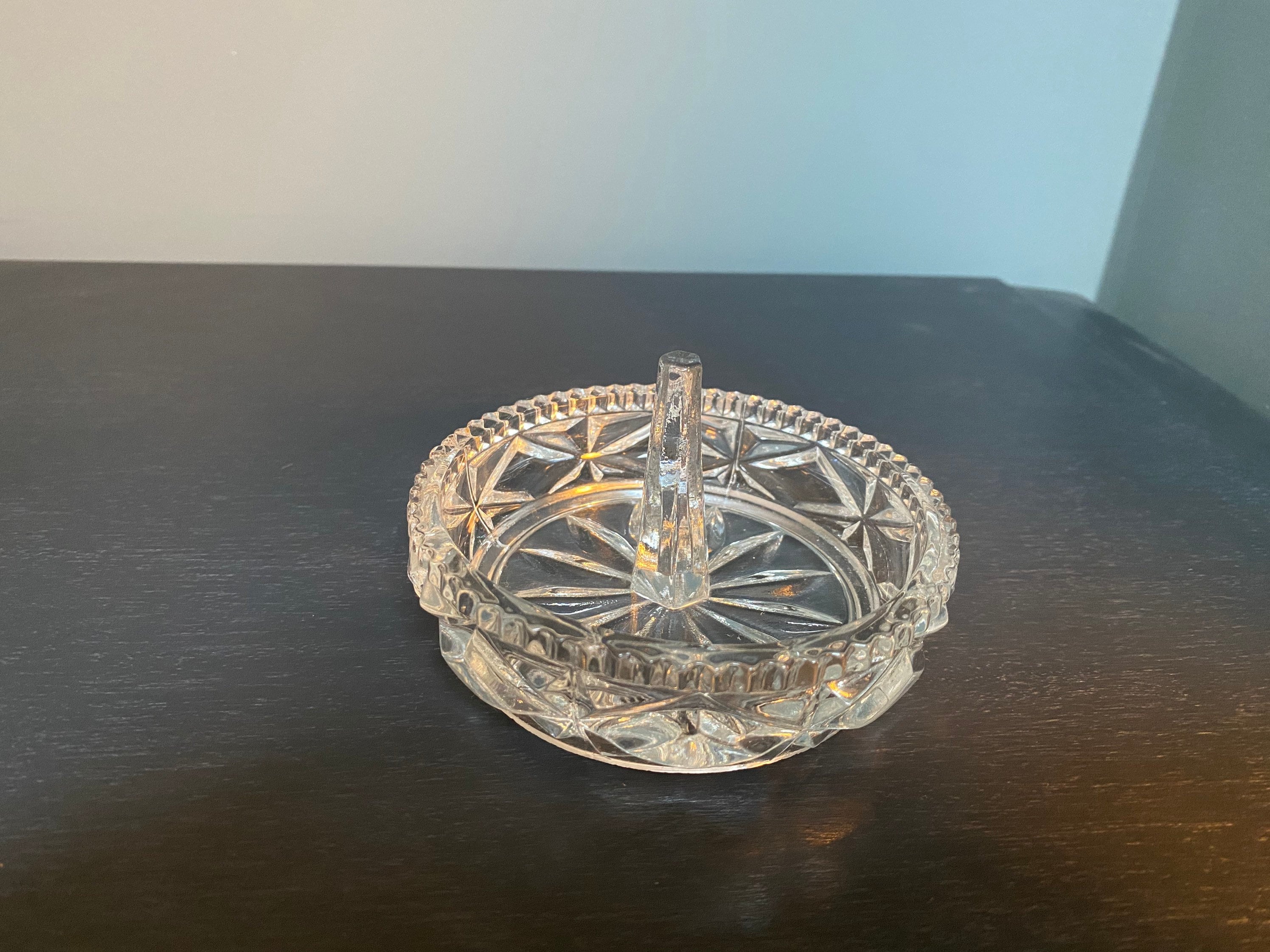 Vintage Art Deco Dressing Table Accessory Ring Dish Trinket Dish. Width