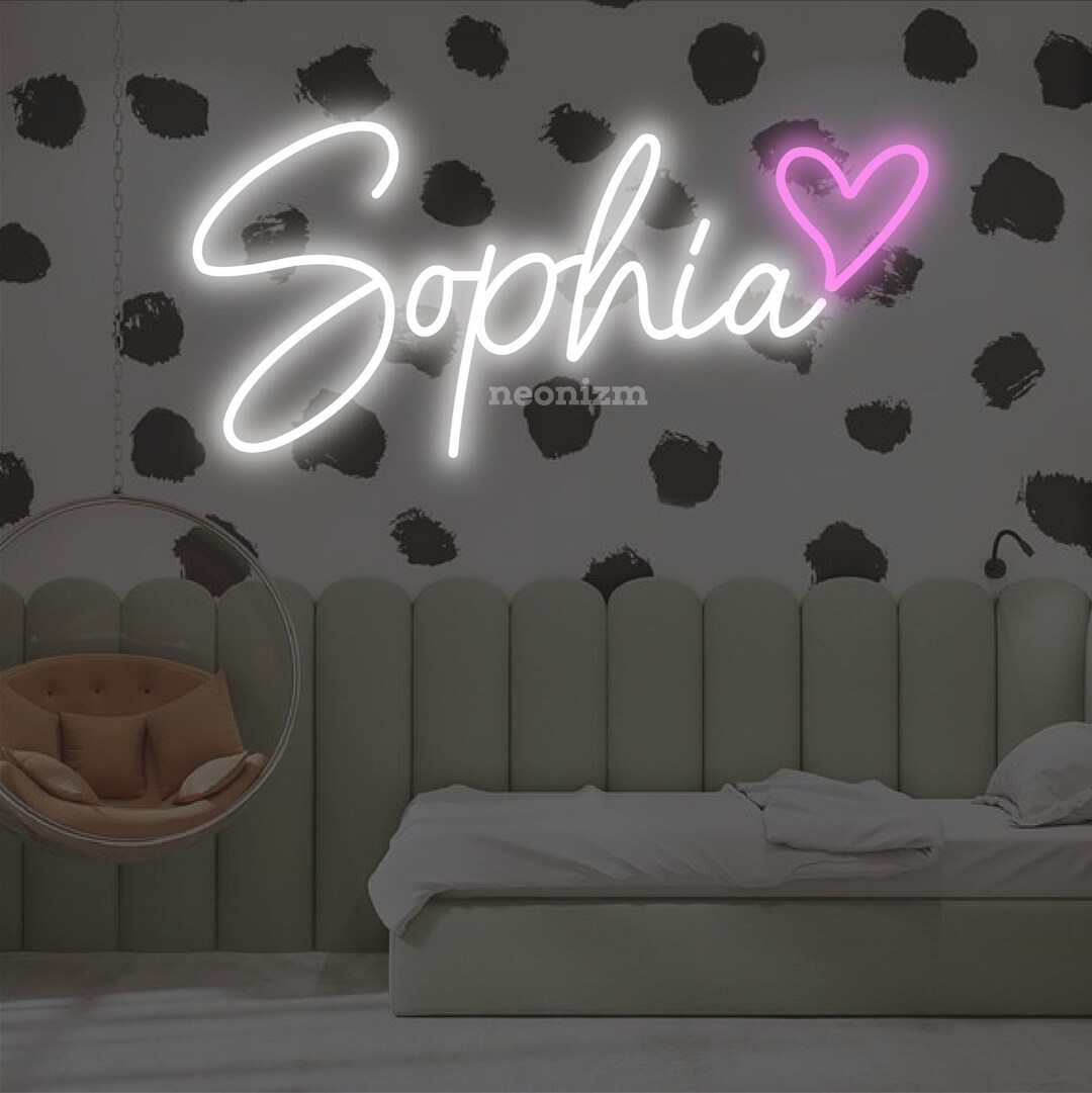 Neon Sign Custom Kids Room Decor / Light up Name Sign Gift for Kids