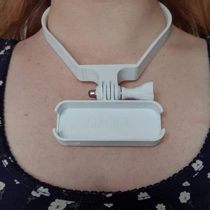 Leap Motion Necklace - 3D Printed - For Vlogging, Vtubers & Flight Sims