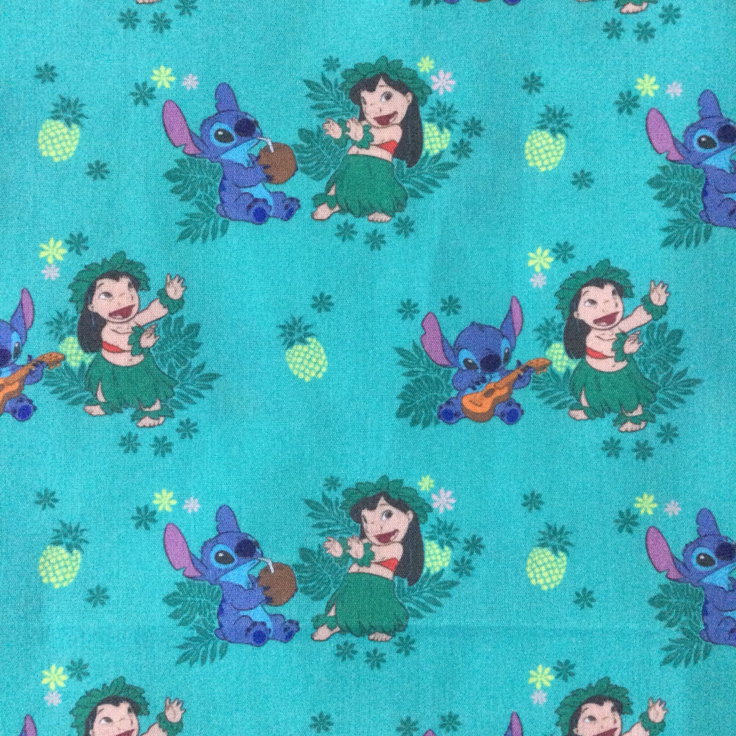 Lilo and Stitch Character Fabric | Etsy